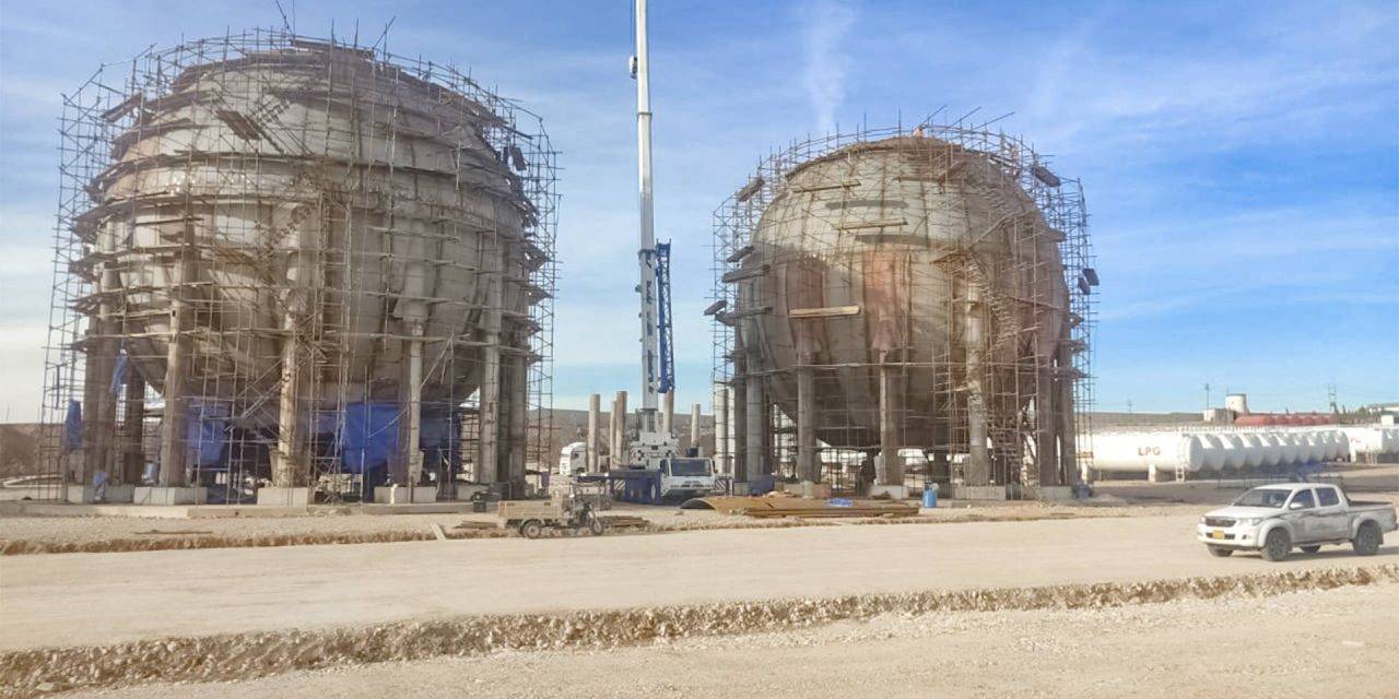 Küre Tank Temeli ve İnşaatı